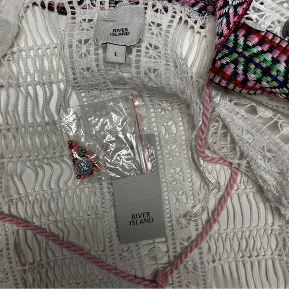 River Island Crochet Top Size Large - Picture 14 of 14